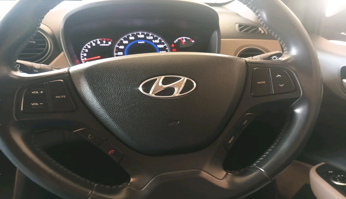 2014 Hyundai Grand i10 ASTA AT 1.2 KAPPA VTVT, Petrol, Automatic, 42,094 km, interior