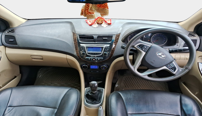 2012 Hyundai Verna FLUIDIC 1.6 VTVT EX, Petrol, Manual, 58,100 km, interior