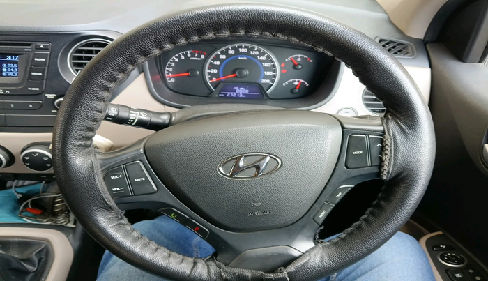 2015 Hyundai Grand i10 ASTA (O) 1.2 KAPPA VTVT, Petrol, Manual, 27,213 km, interior