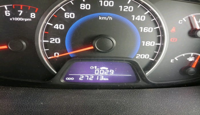 2015 Hyundai Grand i10 ASTA (O) 1.2 KAPPA VTVT, Petrol, Manual, 27,213 km, interior