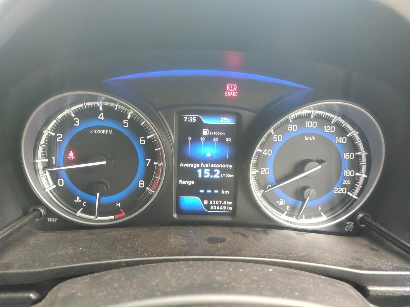 2019 Toyota Glanza G, Petrol, Manual, 30,449 km, interior