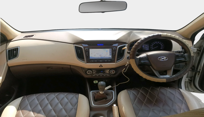 2017 Hyundai Creta SX PLUS 1.6 PETROL DUAL TONE, Petrol, Manual, 79,803 km, interior