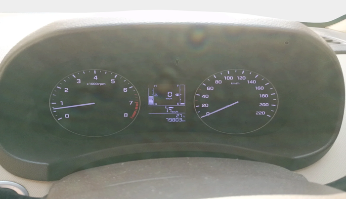 2017 Hyundai Creta SX PLUS 1.6 PETROL DUAL TONE, Petrol, Manual, 79,803 km, interior