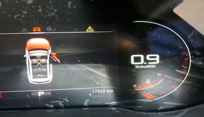 2023 MG ASTOR SMART 1.5 CVT, Petrol, Automatic, 17,550 km, interior