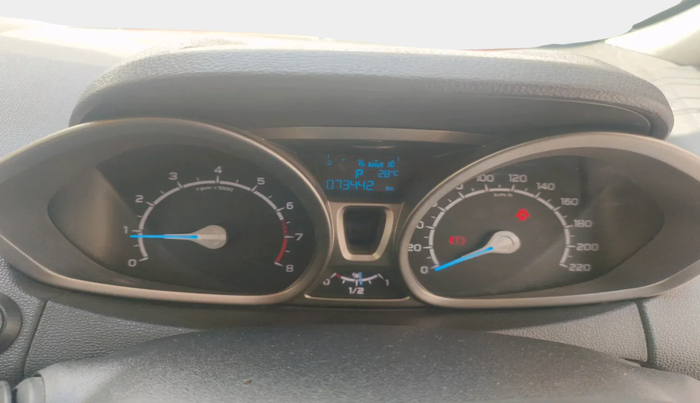 2017 Ford Ecosport TITANIUM 1.5L PETROL AT, Petrol, Automatic, 73,442 km, interior