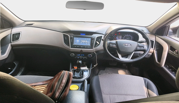 2017 Hyundai Creta SX PLUS AT 1.6 PETROL, Petrol, Automatic, 65,902 km, interior