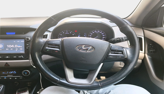 2017 Hyundai Creta SX PLUS AT 1.6 PETROL, Petrol, Automatic, 65,902 km, interior