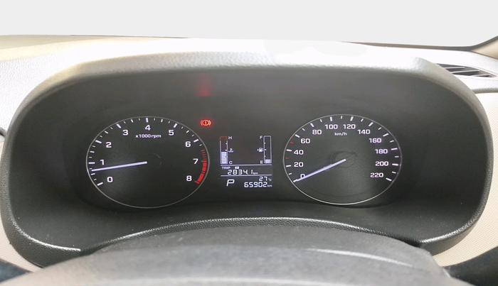 2017 Hyundai Creta SX PLUS AT 1.6 PETROL, Petrol, Automatic, 65,902 km, interior