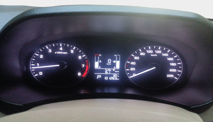 2019 Hyundai Creta SX AT 1.6 PETROL, Petrol, Automatic, 1,01,283 km, interior