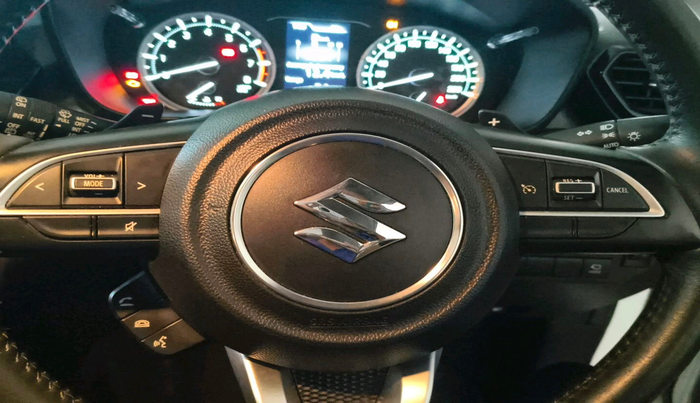 2023 Maruti Grand Vitara ALPHA SMART HYBRID AT DUAL TONE, Petrol, Automatic, 17,605 km, interior