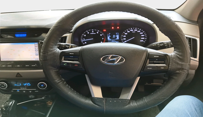 2018 Hyundai Creta SX PLUS AT 1.6 PETROL, Petrol, Automatic, 49,103 km, interior