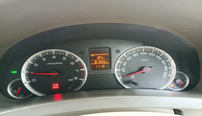 2016 Maruti Ertiga VXI CNG, Petrol, Manual, 81,665 km, interior