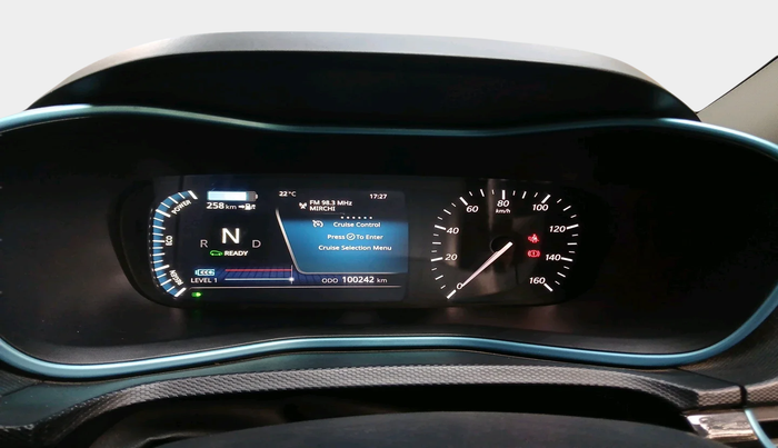 2021 Tata NEXON EV XZ PLUS LUX, Electric, Automatic, 1,00,242 km, interior