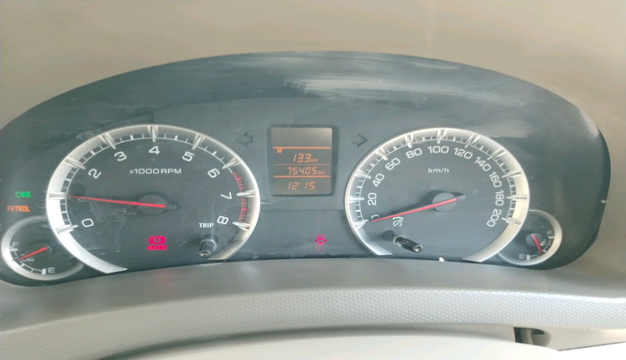 2014 Maruti Ertiga VXI CNG, Petrol, Manual, 75,405 km, interior