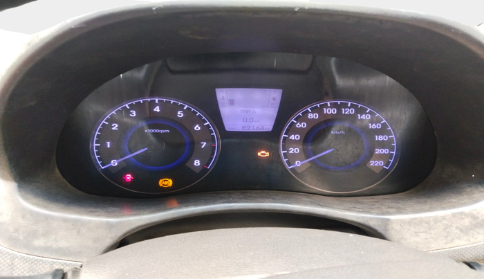 2011 Hyundai Verna FLUIDIC 1.6 VTVT SX, Petrol, Manual, 82,169 km, interior