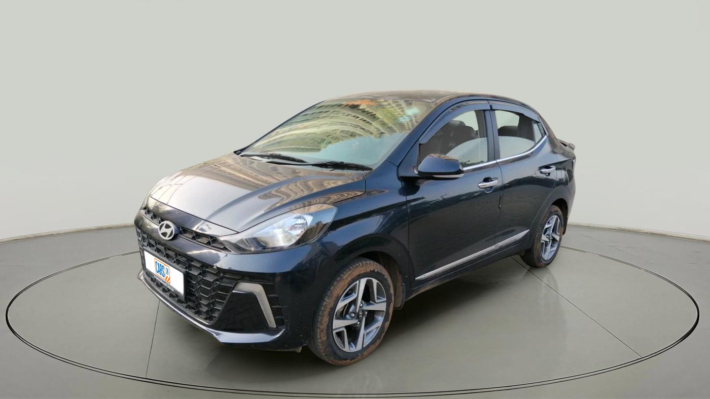 2024 Hyundai AURA SX 1.2 CNG, CNG, Manual, 12,977 km, exterior