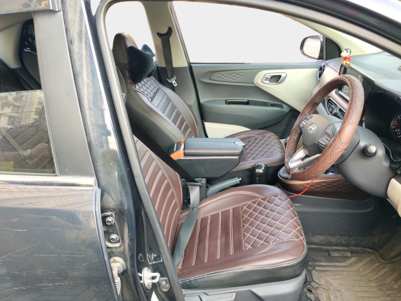 2024 Hyundai AURA SX 1.2 CNG, CNG, Manual, 12,977 km, interior