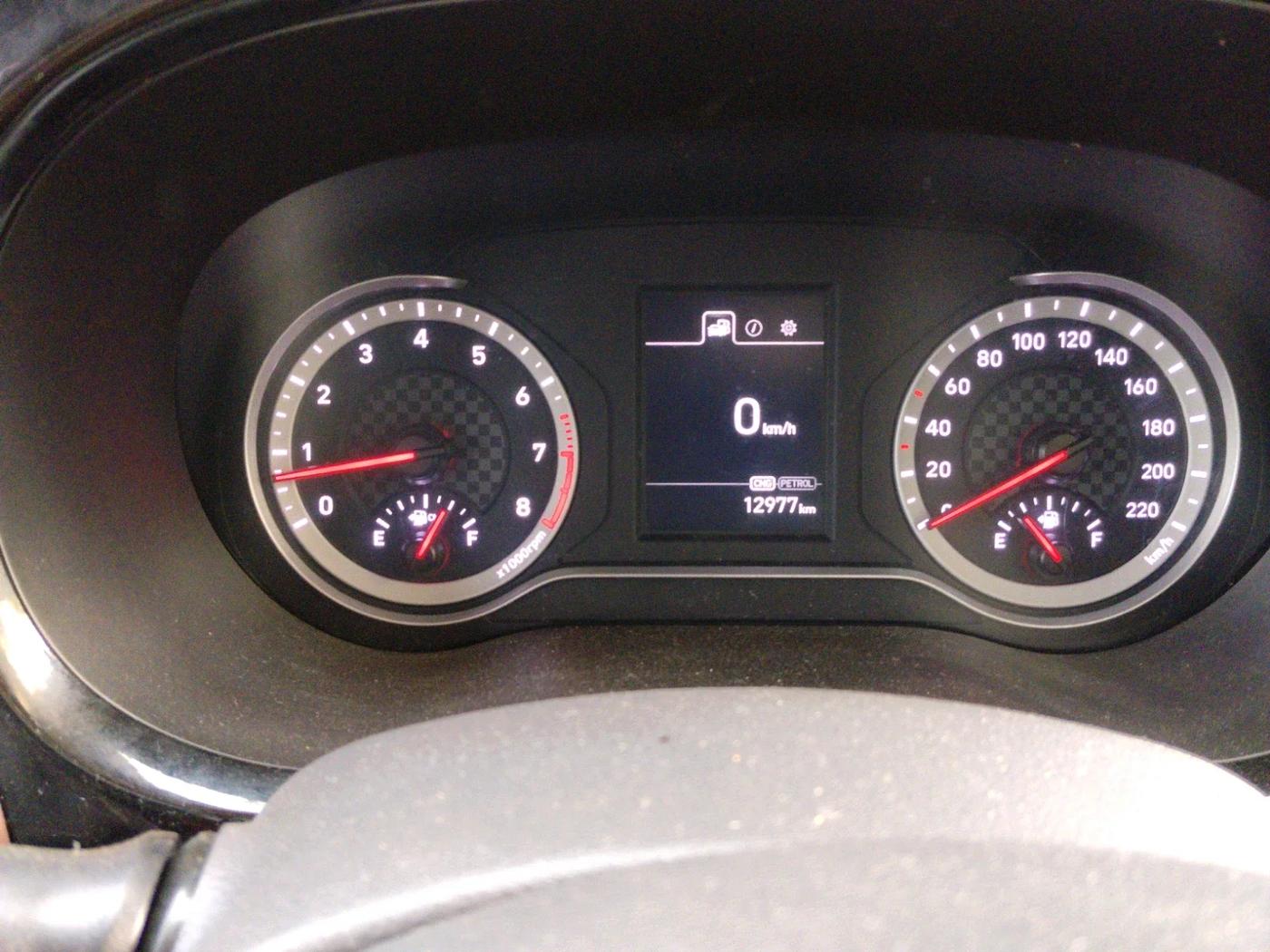 2024 Hyundai AURA SX 1.2 CNG, CNG, Manual, 12,977 km, interior