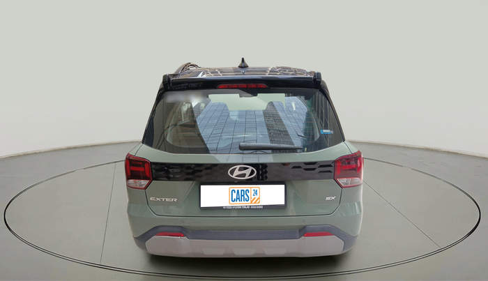 2024 Hyundai EXTER SX(O) CONNECT 1.2 AMT DUAL TONE, Petrol, Automatic, 6,639 km, exterior