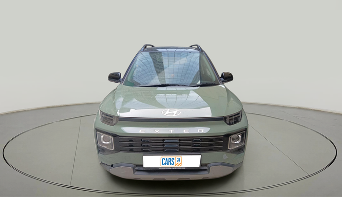2024 Hyundai EXTER SX(O) CONNECT 1.2 AMT DUAL TONE, Petrol, Automatic, 6,639 km, exterior