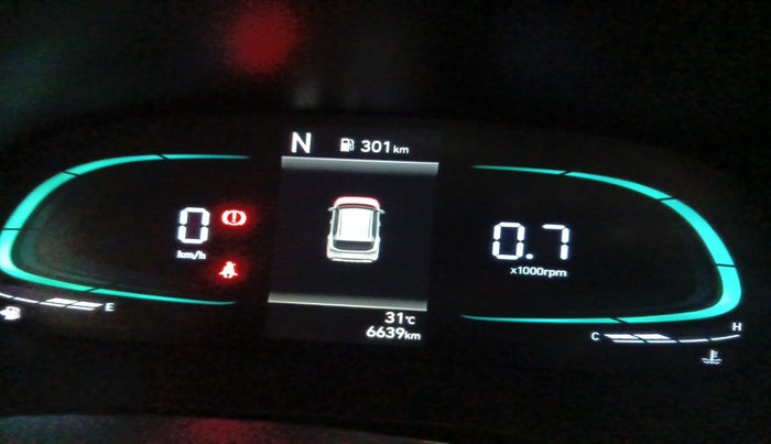 2024 Hyundai EXTER SX(O) CONNECT 1.2 AMT DUAL TONE, Petrol, Automatic, 6,639 km, interior