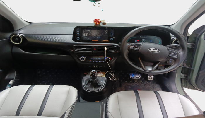 2024 Hyundai EXTER SX(O) CONNECT 1.2 AMT DUAL TONE, Petrol, Automatic, 6,639 km, interior