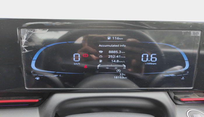 2023 Hyundai Verna 1.5 TURBO GDI MT SX, Petrol, Manual, 18,153 km, interior