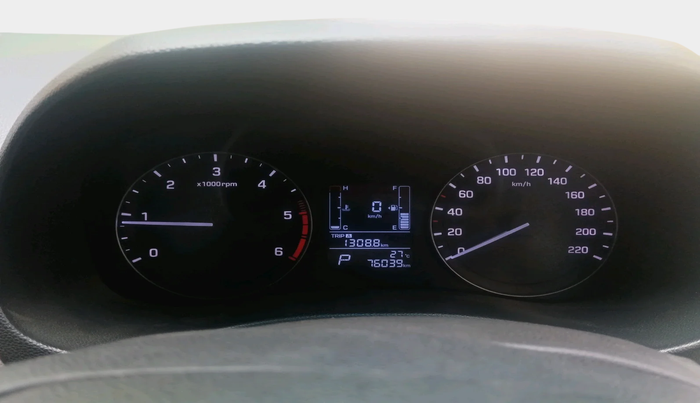 2016 Hyundai Creta SX PLUS AT 1.6 DIESEL, Diesel, Automatic, 76,039 km, interior