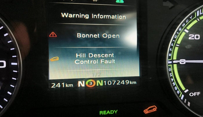 2021 MG ZS EV EXCITE, Electric, Automatic, 1,07,249 km, interior