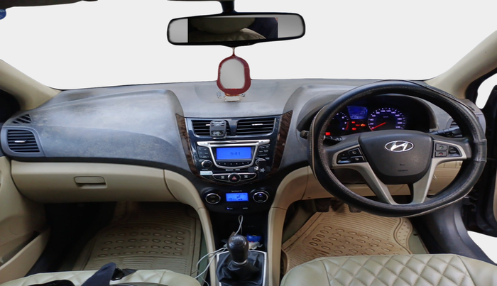 2013 Hyundai Verna FLUIDIC 1.6 VTVT EX, Petrol, Manual, 60,000 km, interior