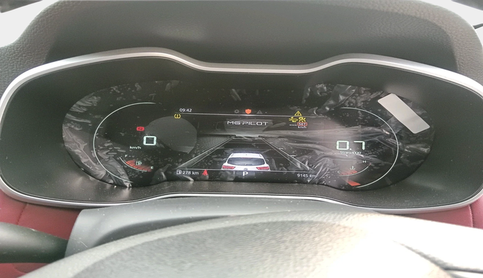 2023 MG ASTOR SAVVY 1.5 CVT S RED, Petrol, Automatic, 9,145 km, interior