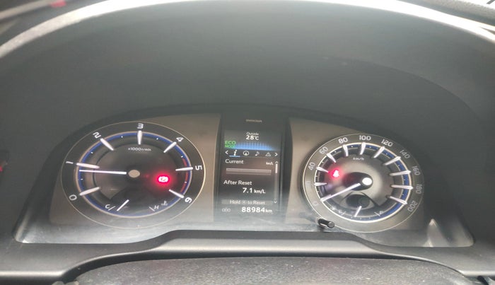 2016 Toyota Innova Crysta 2.4 ZX 7 STR, Diesel, Manual, 88,984 km, interior