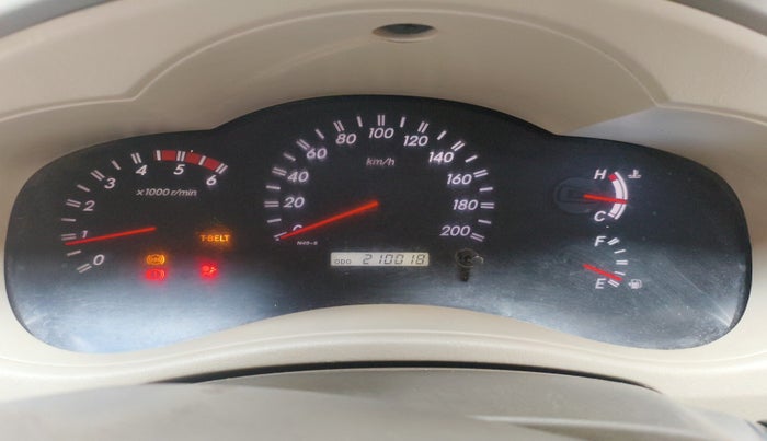 2011 Toyota Innova V 2.5 8 STR, Diesel, Manual, 2,10,018 km, interior