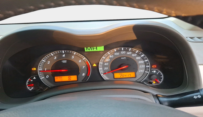 2011 Toyota Corolla Altis G PETROL, Petrol, Manual, 20,417 km, interior