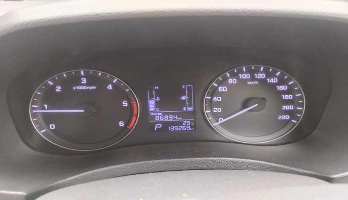 2016 Hyundai Creta SX PLUS AT 1.6 DIESEL, Diesel, Automatic, 1,39,269 km, interior