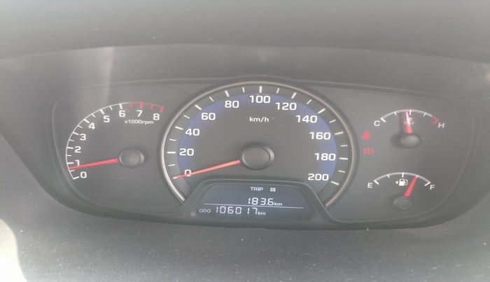 2016 Hyundai Xcent SX 1.2, Petrol, Manual, 1,06,017 km, interior