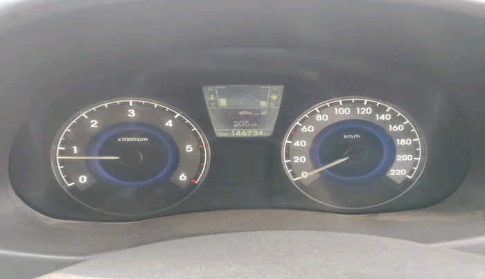 2012 Hyundai Verna FLUIDIC 1.6 CRDI SX, Diesel, Manual, 1,46,734 km, interior