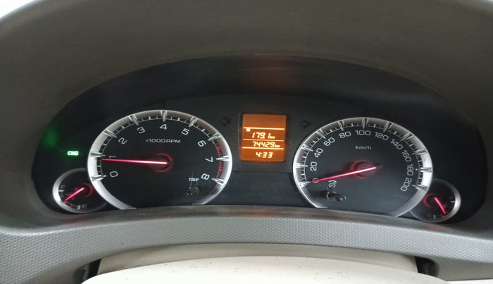 2014 Maruti Ertiga VXI CNG, Petrol, Manual, 74,429 km, interior