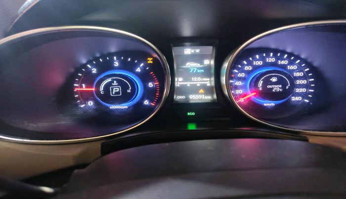 2014 Hyundai Santa Fe 4 WD AT, Diesel, Automatic, 95,591 km, interior