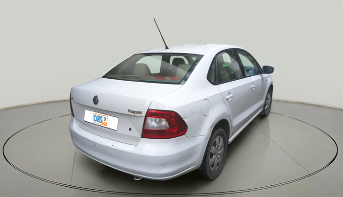 2012 Skoda Rapid AMBITION 1.6 MPI AT, Petrol, Automatic, 1,06,476 km, exterior