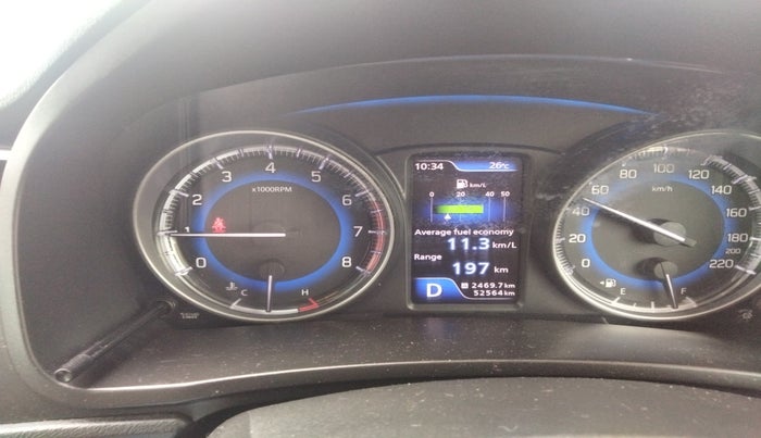 2017 Maruti Baleno ZETA CVT PETROL 1.2, Petrol, Automatic, 52,564 km, interior