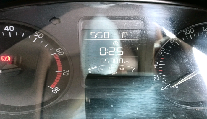 2018 Skoda Rapid AMBITION 1.6 MPI AT, Petrol, Automatic, 65,300 km, interior