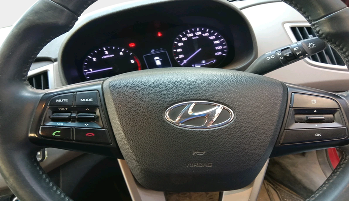 2017 Hyundai Creta SX (O) 1.6 DIESEL, Diesel, Manual, 57,906 km, interior