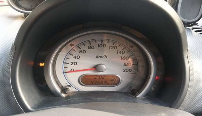 2012 Maruti Ritz ZXI, Petrol, Manual, 43,669 km, interior