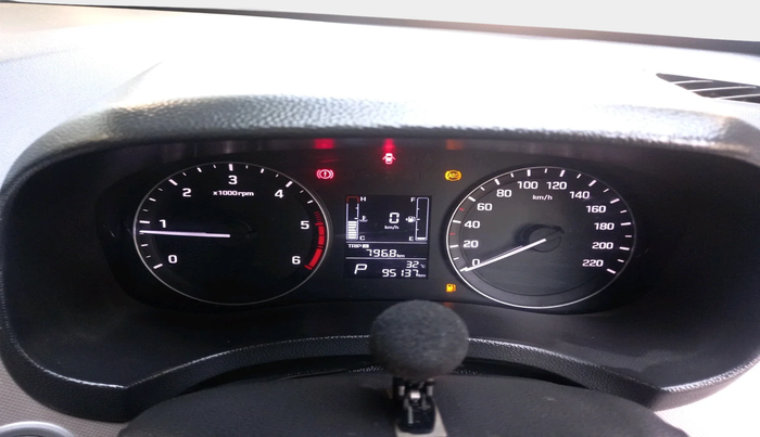 2017 Hyundai Creta SX PLUS AT 1.6 DIESEL, Diesel, Automatic, 95,137 km, interior