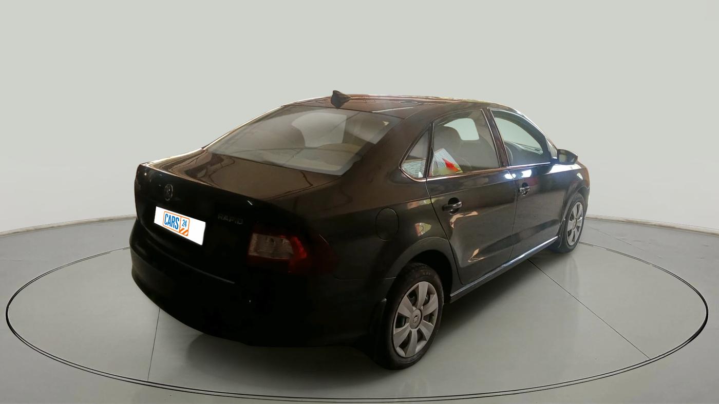 2021 Skoda Rapid ACTIVE 1.0 TSI, Petrol, Manual, 40,393 km, exterior