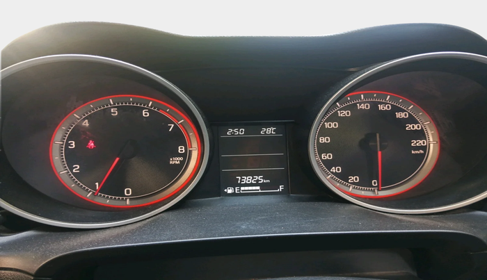 2018 Maruti Swift ZXI, Petrol, Manual, 73,825 km, interior