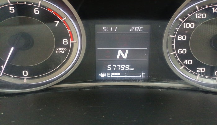 2018 Maruti Dzire ZXI AMT, Petrol, Automatic, 57,799 km, interior