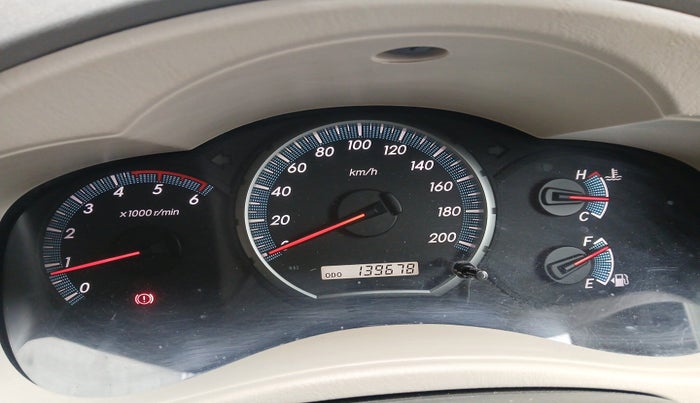 2012 Toyota Innova 2.5 VX 8 STR, Diesel, Manual, 1,39,678 km, interior