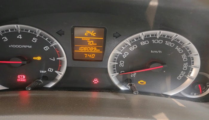 2017 Maruti Ertiga ZXI+, Petrol, Manual, 1,08,089 km, interior